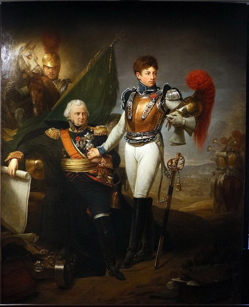   23-Ritratto del generale di Lariboisiére che dice addio al figlio alla vigilia della battaglia di Borodino-Museoe de l'armee